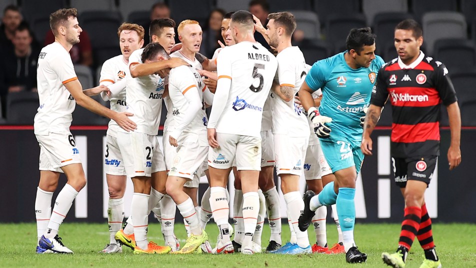 Brisbane Roar Team Celebration