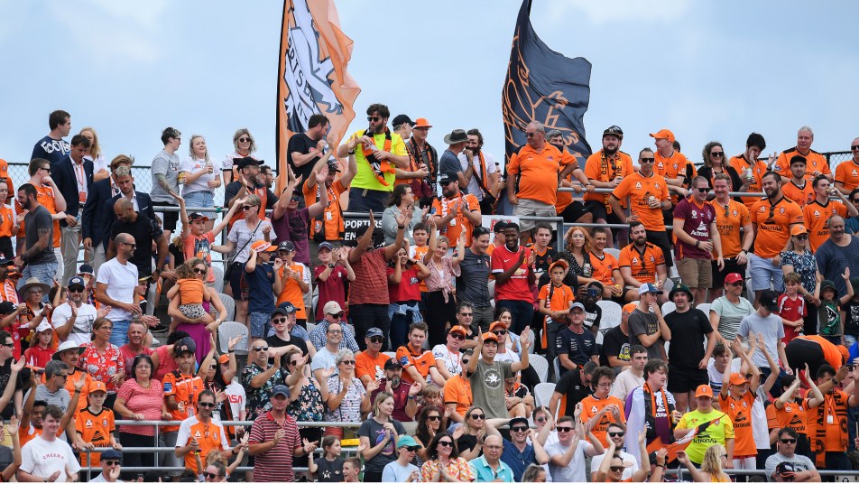 Brisbane Roar fans