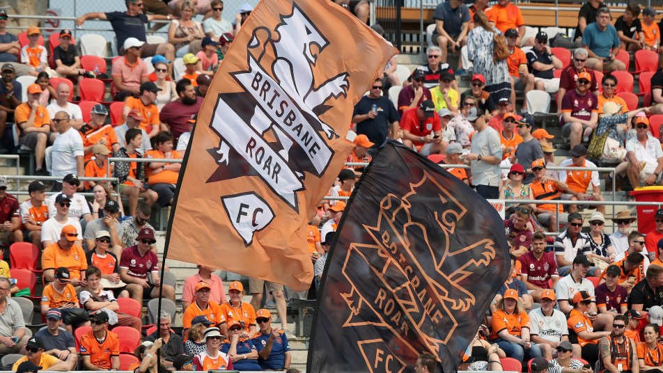 Brisbane Roar flags