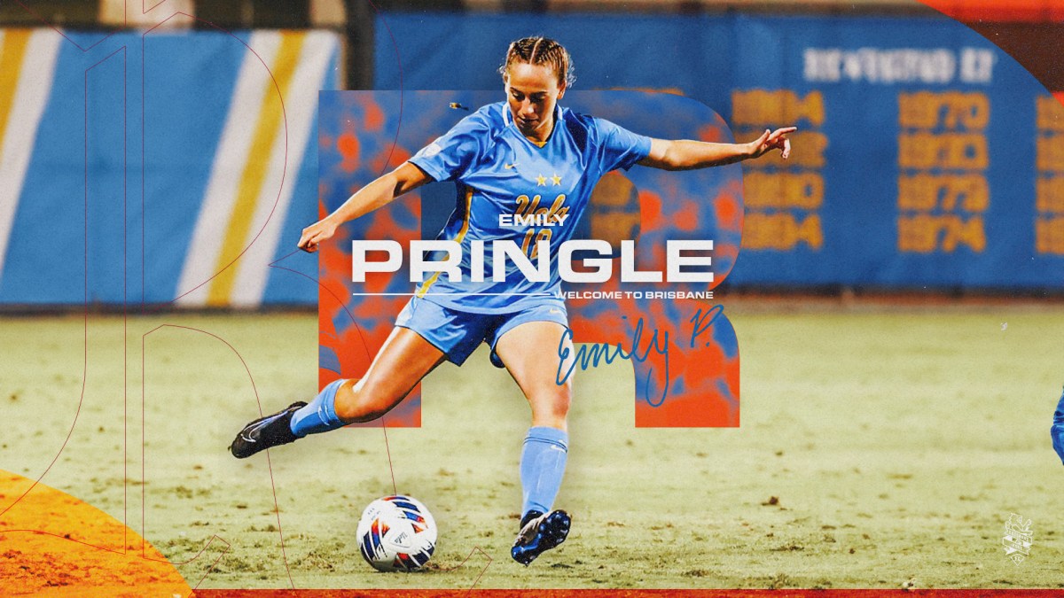 Brisbane Roar sign defender Emily Pringle Brisbane Roar