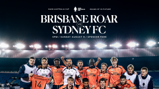 Ticket Details: Roar to host Sydney FC at Spencer Park in Australia Cup Round of 16