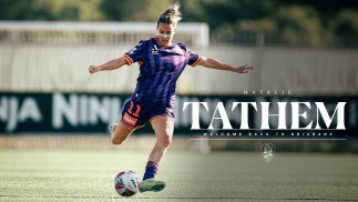 Brisbane Roar Welcome Home Natalie Tathem