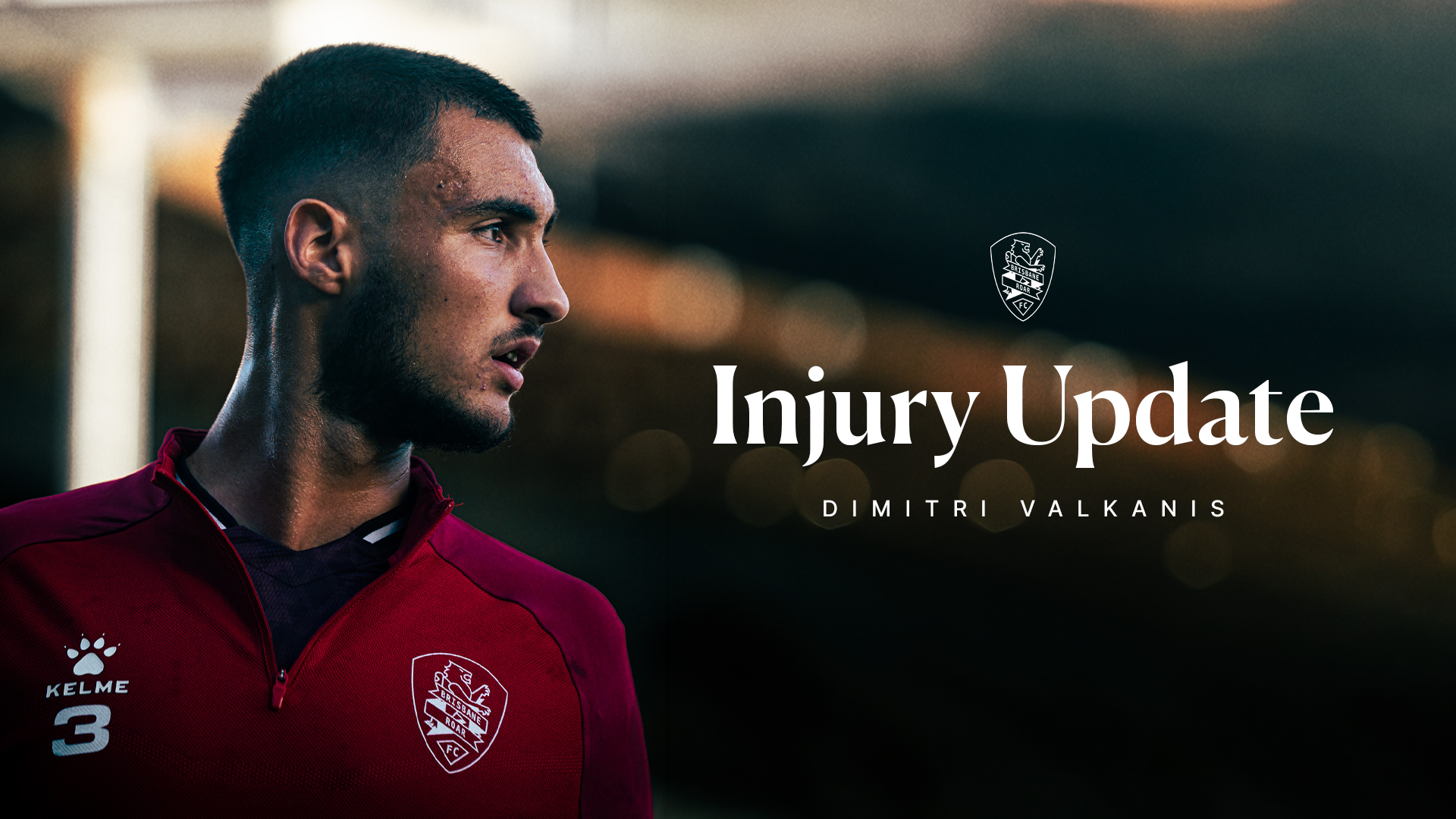 Dimitri Valkanis Injury Update - Brisbane Roar