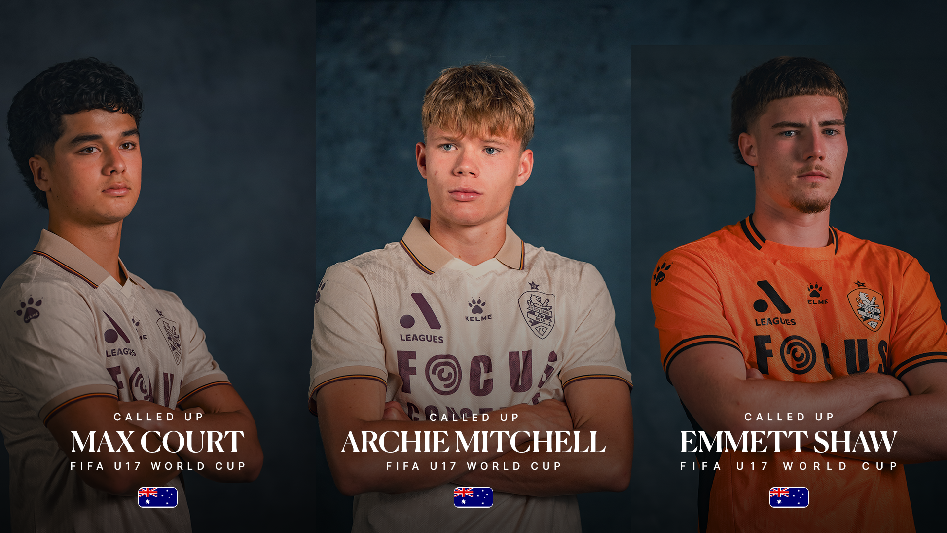 Young Roar trio selected for FIFA U-17 World Cup - Brisbane Roar